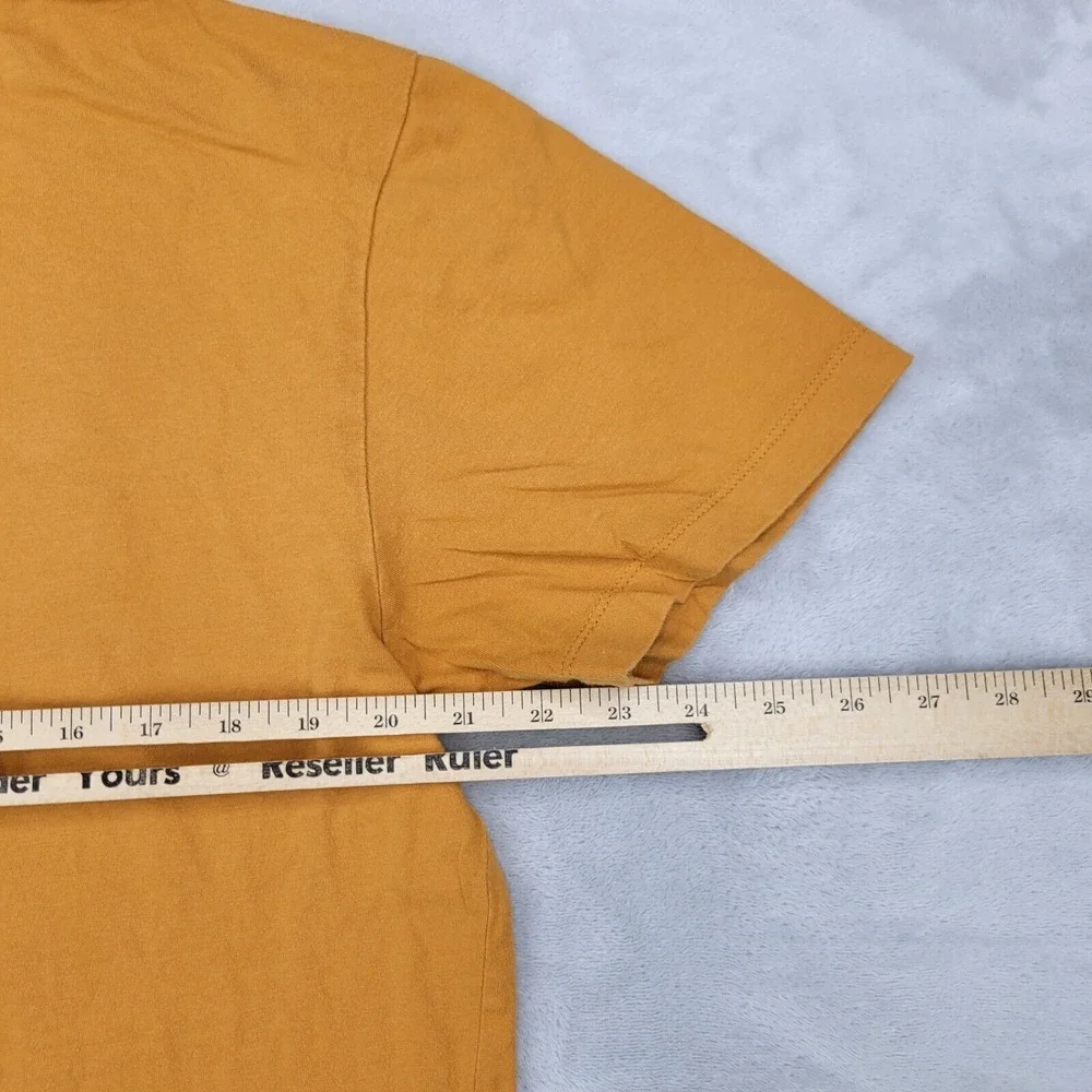 True Religion Shirt‎ Men Large Crewneck Biker Paisley Orange Brand Jeans Adult